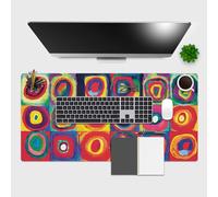 Giallobus - Sous-mains - Œuvres célèbres - Vinile - 90L x 40l cm - 37 - Étude des couleurs