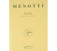 Gian carlo menotti : suite - 2 violoncelles et piano