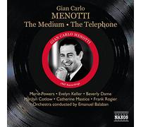 Gian Carlo Menotti – The Medium / The Telephone – CD – Import – NAXOS