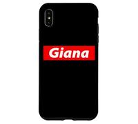 Giana - Cadeau personnalisé pour Fille/Maman nommée Giana Coque pour iPhone XS Max