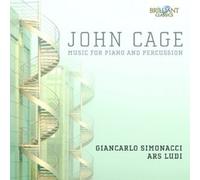 GIANCARLO SIMONACCI - MUSIC FOR PIANO & PERCUSSION 2 CD NEUF CAGE,JOHN