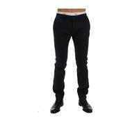 Gianfranco Ferré, Homme, Pantalons, Bleu, Taille: 2XL Pantalon Slim-Fit en Coton Stretch Bleu