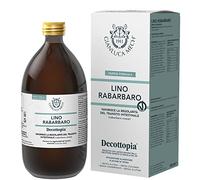 Gianluca Mech - Décoction d'herbes de lin et de rhubarbe avec fonction régulatrice de l'intestin, Nature Fashion, Complément Alimentaire - 500ml
