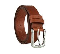 GIANMARCO VENTURI Ceinture Homme en Cuir Véritable, Fabriquée en Italie, Ajustable