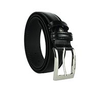 GIANMARCO VENTURI Ceinture Homme en Cuir Véritable, Fabriquée en Italie, Ajustable