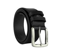 GIANMARCO VENTURI Ceinture Homme en Cuir Véritable, Fabriquée en Italie, Ajustable