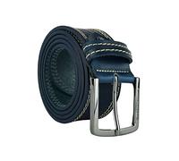 GIANMARCO VENTURI Ceinture Homme en Cuir Véritable, Made in Italy, Ajustable, Largeur 4 cm