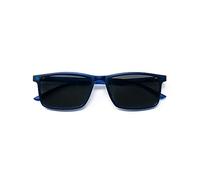 GianMarcoVenturi Lunettes de lecture à clip On bleu-verres gris +2,50