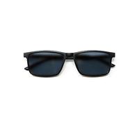 GianMarcoVenturi Lunettes de lecture à clip On noir - verres bleus miroir + 1,50