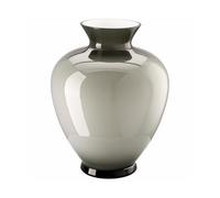 Gianna Vase en Verre Gris 36 cm