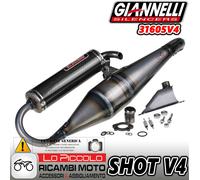Silencieux D'Échappement SHOT V4 Giannelli Aprilia SR 50 DITECH 2004