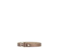 Gianni Chiarini - Ceinture en cuir Maxi-Grain - Femme - Accessoires - Brun - Taille: ONE Size