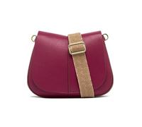 Gianni CHIARINI Cuir sac à épaule bandoulière Helena Round Crossbody Bag Desert Flower pourpre
