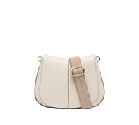 Gianni CHIARINI Cuir sac à épaule bandoulière Helena Round Crossbody Bag Marble écru