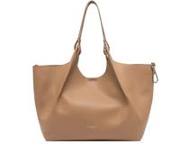 Gianni CHIARINI Cuir sac shopper sac à épaule Dua Shopping Bag Clay marron clair