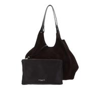 Gianni CHIARINI Cuir sac shopper sac à épaule Dua Shopping Bag Moka marron foncé