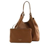 Gianni CHIARINI Cuir sac shopper sac à épaule Dua Shopping Bag Noce brun