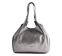 Gianni Chiarini Dua Sac à bandoulière Cuir véritable 38 cm couleur argent