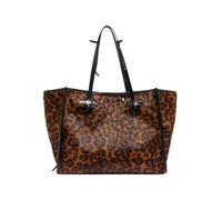 Gianni Chiarini - Sac cabas imprimé animalier - Femme - Sacs - Brun - Taille: ONE Size