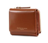 GIANNI CHIARINI Porte-monnaie marron en cuir pour femme - Clux Wallet Tabacco 192099
