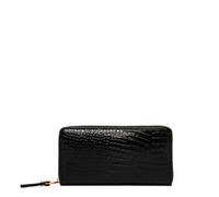 Gianni Chiarini - Portefeuille effet croco avec fermeture éclair - Femme - Accessoires - Noir - Taille: ONE Size