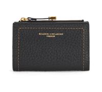 Gianni Chiarini - Portefeuille en cuir martelé - Femme - Accessoires - Noir - Taille: ONE Size