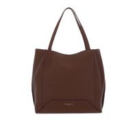 GIANNI CHIARINI Sac à épaule marron en cuir pour femme - Ludovica Shopping Bag Castoro 240155
