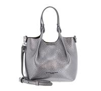 GIANNI CHIARINI Sac à main argenté en cuir pour femme - Dua Handbag S City Noire - Castoro 317721