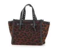 Gianni Chiarini - Sac cabas Miss Marcella effet poulain imprimé léopard - Femme - Sacs - Noir - Taille: ONE Size