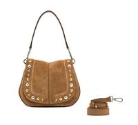 Gianni Chiarini - Sac bandoulière rond Helena - Femme - Sacs - Brun - Taille: ONE Size