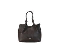 Gianni CHIARINI Cuir sac à main sac à épaule Dua Handbag Espresso marron foncé