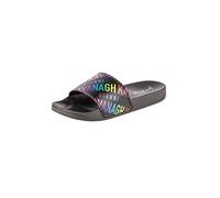 Gianni Kavanagh Homme Sliders Logomania Multicolores Sandale Glissante, 44.5 EU