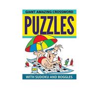 Giant Amazing Crossword Puzzles With Sudoku And Boggles