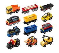 Giant Bean 12 Pcs Train en Bois Kit Magnétique pour Enfants
