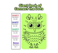 Giant Book of Connect the Dots: Guiding Your Child from Numbers 10-101: Captivate young, creative minds with fun activities while fostering essential developmental skills.