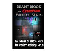 Giant Book of Cyberpunk Battle Mats
