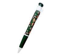 Giant Christmas Pen - Christmas Pen Retractable | Cartoon-style Push-button Christmass Peen, 28.5cm Long, Perfect For Student Christmaas Or As Stuffing For Christmass Party Gift Bags