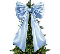 Giant Christmas Tree Bow 40 x 24 pouces Réutilisable Extra Large Tree | Wedding Gala Oversized Bow for Wedding Engagement Birthday Room Fireplace
