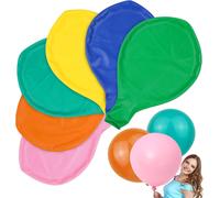 Giant Coloured Balloons, 36 Inches Large Multicolour Balloons, Xxl Multicoloured, 90 Cm, For Wedding, Birthday, Christening, Baby Shower, Birthday, Children, Carnival, Party Decoration, Pack Of 6
