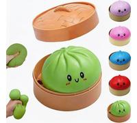 Giant Dumpling Squishy, 2026 New Glitter Dumplings Squishies Toy, Stress Relief Squishy Toys, Colorful Dumpling Stress Fidget,Cute Soft Glitter Calming for Relaxation ,Small gadgets to relieve anxiety
