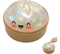 Giant Dumpling Squishy, New Glitter Dumplings Squishies Toy, Stress Relief Squishy Toys, Colorful Dumpling Stress Fidget,Cute Soft Glitter Calming for Relaxation ,Small Gadgets to Relieve Anxiety