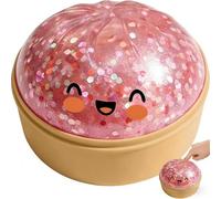 Giant Dumpling Squishy, New Glitter Dumplings Squishies Toy, Stress Relief Squishy Toys, Colorful Dumpling Stress Fidget,Cute Soft Glitter Calming for Relaxation ,Small Gadgets to Relieve Anxiety
