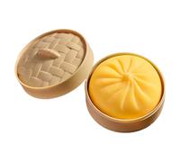 Giant Dumpling Squishy Stress Ball, Funny Slow Rising Squishy Fidget Toys, Dumplings Squish Toy for Kids Adults, Home Office Travel Birthday Christmas Stocking Stuffers Classroom Prizes Gift