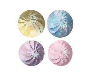 Giant Dumpling Squishys - Colorful Dumpling Stress Fidget, 4 Piece Glitter Soft Dough Balls, Squeeze Toy Set, Squishys Dumplings Toy Giant Mystary for Relaxation Boys Girls