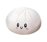 Giant Dumpling Stress Ball - Jumbo Soft Fidget Toy for Relaxation | Squishy Desk Accessory with Kids Adults, Sensory Relief Squeeze Toy for Home School Office Travel Work Party