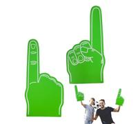 Giant Foam Finger - Pointy Palm Printed Giant Foam Hand | 18 Inch Sports Fan Blank Foam Hand | Cheerleading Props for School Events, Stadium Games, Sports Parties, Rallies, or Team Spirit Celebrations
