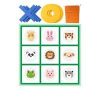 Giant Game Outdoor, Jeu De Palets en Plein Air pour Toute La Famille, Activités Familiales Grandes Interactives avec Sac De Rangement Jouets De Fête pour Adultes Pique-Nique