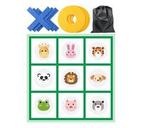 Giant Game Outdoor - Jeu De Palets en Plein Air pour Toute La Famille | Jeu Portable avec Sac De Rangement Activités Conviviales en Famille pour Pique-Nique Camping Voyage Jardin