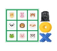 Giant Game Outdoor - Sac à fèves, lancez la fête de Jeu | Les Cadeaux du LND GARDES Games 2 Sac de Haricot Toss Tin Can Can, Games Outdoor Sac Bean Kids Throwing Toys Strategic Grand Games for Kid