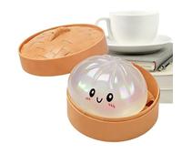 Giant Glitter Dumpling Sensory Toy | Squeeze Dumpling Toy, Fun Soft Squeeze Glitter Stress Ball Sensory Fidget Toys, for Relaxation Boys Girls Children Adults Students Home Offices Classroom